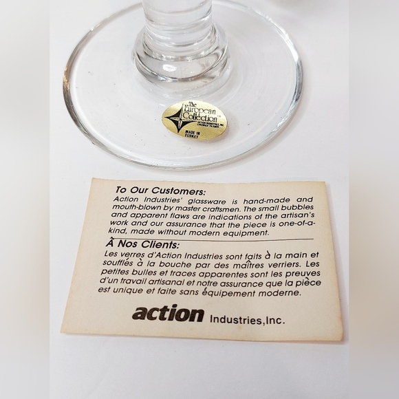 Set of 2 Etched Vintage‎ Hurricane Lamps with boxes and certificate - Picture 7 of 10